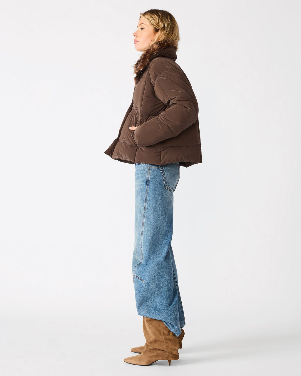 BERWIN COAT DARK TOFFEE