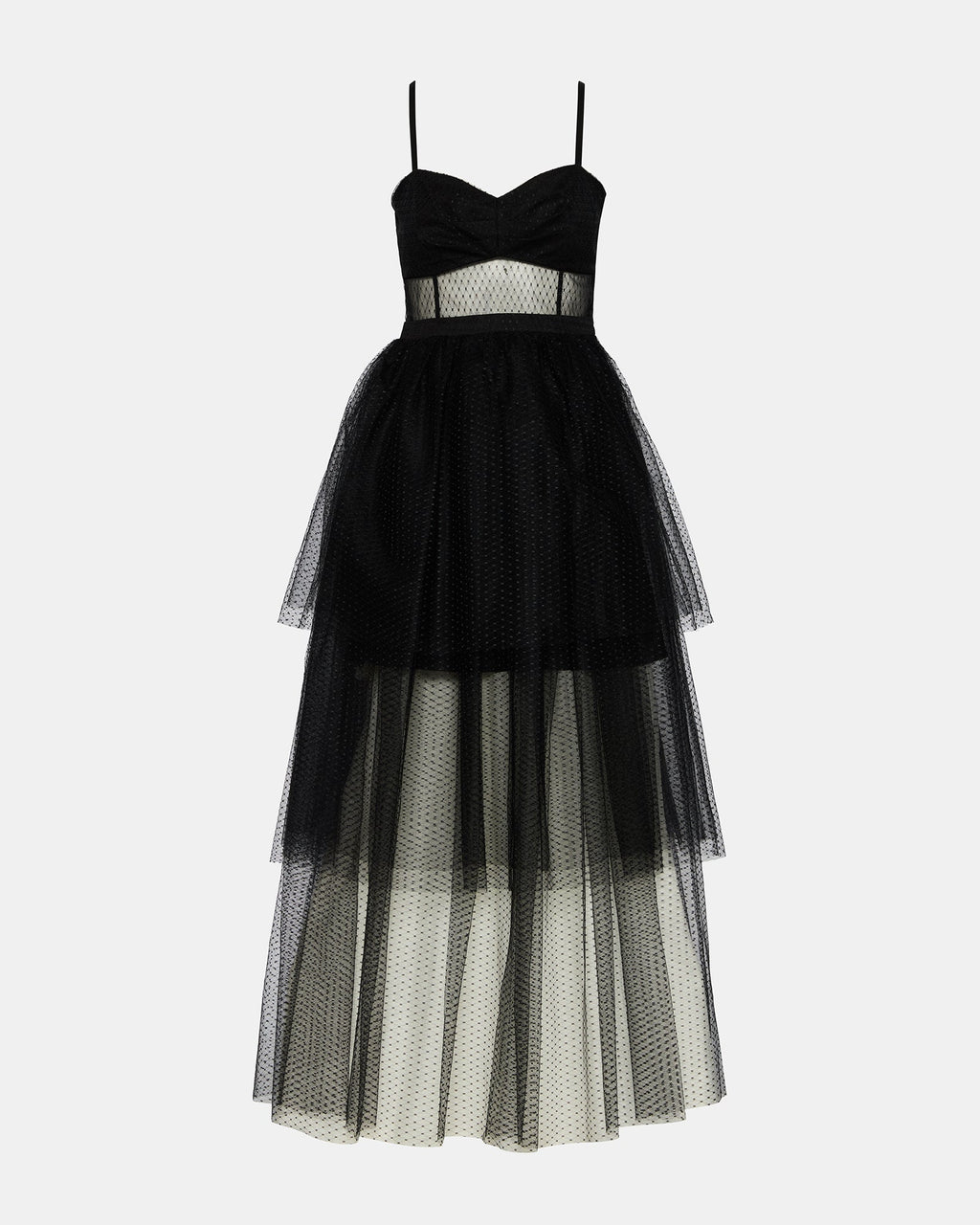 EMILY TULLE DRESS BLACK