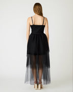 EMILY TULLE DRESS BLACK
