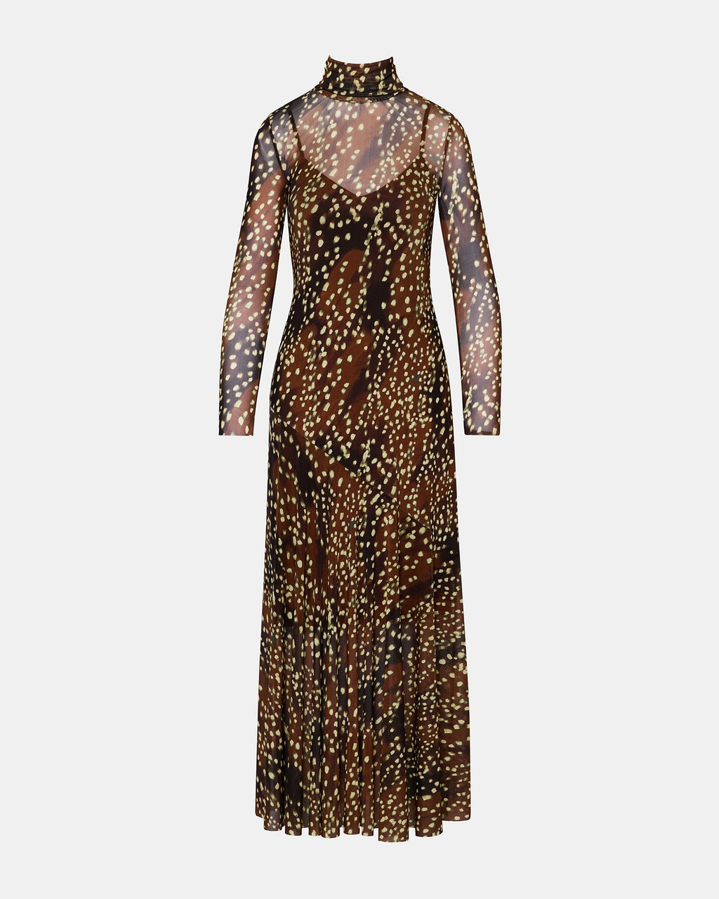 VIVARA DRESS SMOKEY BROWN