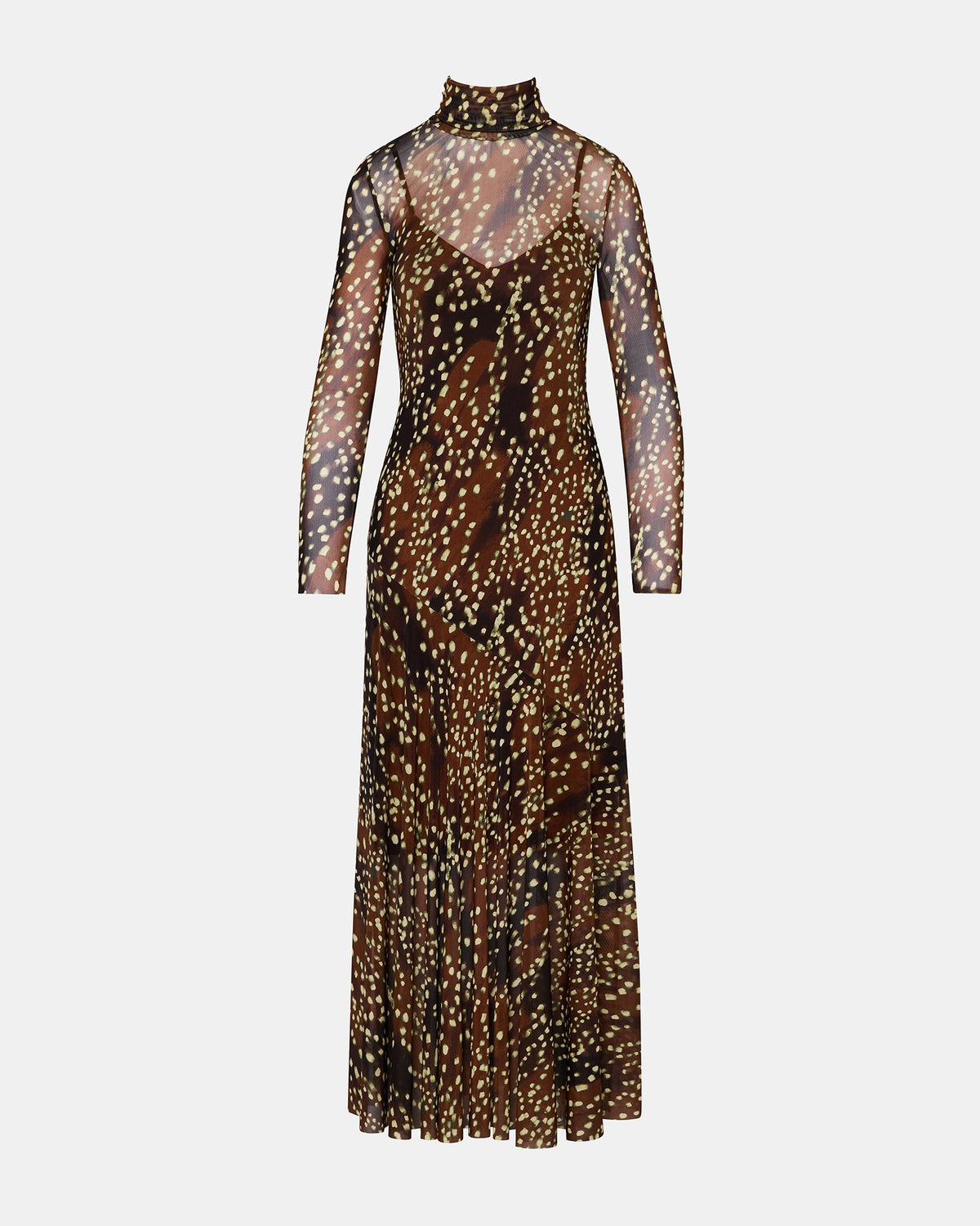 VIVARA DRESS SMOKEY BROWN