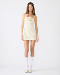 PEONY DRESS PRISTINE IVORY