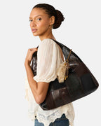 AURRA PATCHWORK BAG DARK MULTI