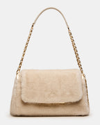 COLETTE BAG FAUX FUR NATURAL - NATURAL / ONESZ