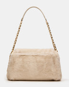 COLETTE BAG FAUX FUR NATURAL