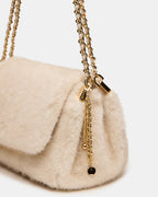 COLETTE BAG FAUX FUR NATURAL
