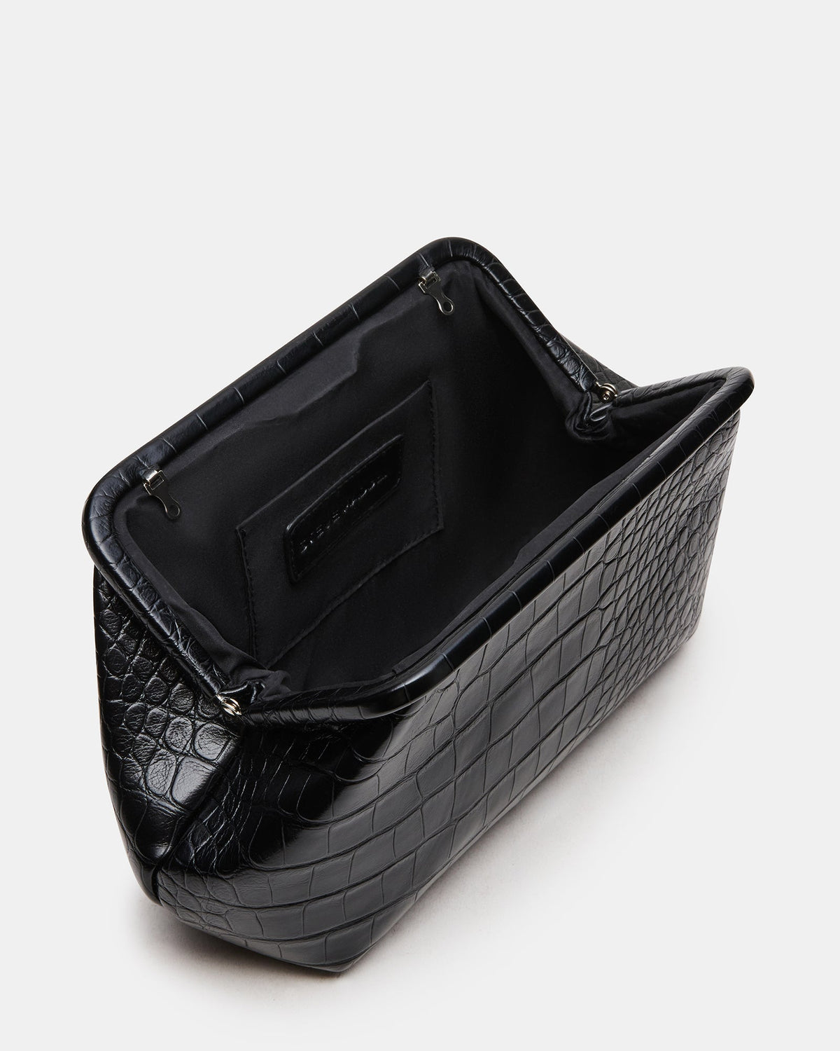 NOVAK BAG BLACK CROCODILE