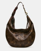 SAC OLGA MARRON VIEILLI