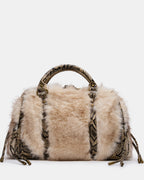 SAC EN FAUSSE FOURRURE RIGGS NATUREL
