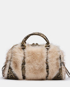 SAC EN FAUSSE FOURRURE RIGGS NATUREL
