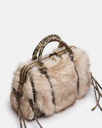 SAC EN FAUSSE FOURRURE RIGGS NATUREL