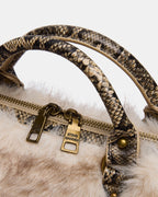 SAC EN FAUSSE FOURRURE RIGGS NATUREL