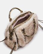 SAC EN FAUSSE FOURRURE RIGGS NATUREL