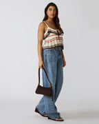 SAC EN MAILLE TANZIE CHOCOLAT