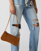SAC TANZIE TISSÉ COULEUR TABAC