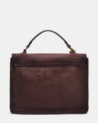 SAC THEIA EN DAIM CHOCOLAT