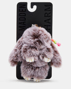 BUNNY BAG CHARM CHOCOLATE - CHOCOLATE / ONESZ