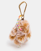 BUNNY BAG CHARM CHESTNUT