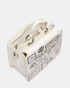 EVELYN STAMP BAG GIFT SET WHITE/MULTI