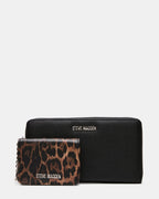 ENSEMBLE CADEAU PORTEFEUILLE ZIPPY NOIR