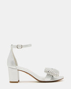KIDS' ABIGAL SILVER - SILVER / 1