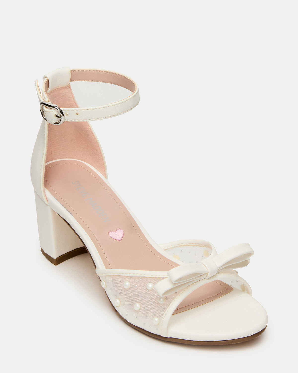 KIDS' ADIA WHITE MESH
