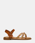 KIDS' GILLIAN COGNAC MULTI