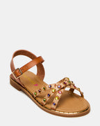 ENFANT GILLIAN COGNAC MULTI