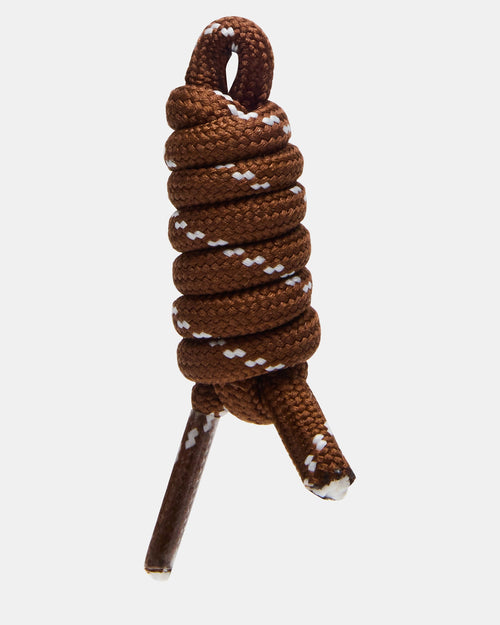CORD SHOE CHARM BROWN - BROWN / ONESZ