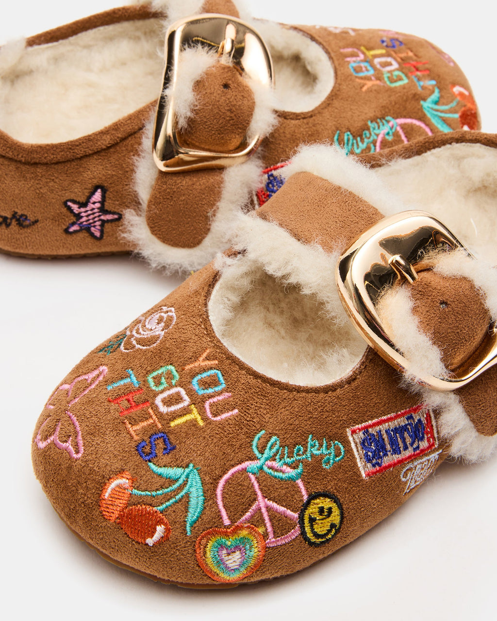TODDLERS' CLOUDY COGNAC MULTI