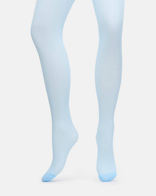 BLAIR SHEER TIGHTS LIGHT BLUE - LIGHT BLUE / ONESZ