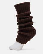 JAZZ LEGWARMERS DARK BROWN - DARK BROWN / ONESZ