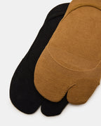 CHAUSSETTES DÉTOX À ORTEILS SÉPARÉS NOIR/NU