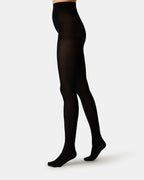 2 PACK LARGE LACE OPENWORK TIGHTS BLACK