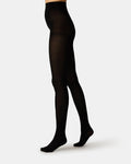 2 PACK LARGE LACE OPENWORK TIGHTS BLACK