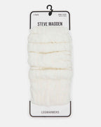 1 PACK CHUNKY CABLE LEG WARMERS IVORY