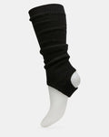 1 PACK STIRRUP LEG WARMERS BLACK