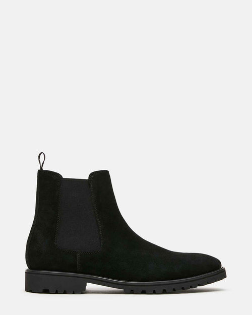 AUGUST BLACK SUEDE