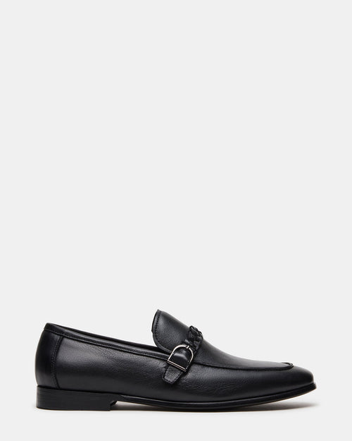 CHAPLIN BLACK LEATHER - BLACK LEATHER / 7