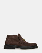 DEPUTY CHOCOLATE BROWN SUEDE - CHOCOLATE BROWN SUEDE / 7