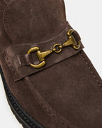 DEPUTY CHOCOLATE BROWN SUEDE