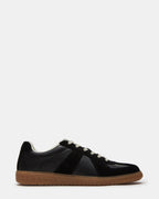 DIXON BLACK LEATHER - BLACK LEATHER / 7
