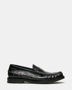 ENNIS BLACK LEATHER - BLACK LEATHER / 7