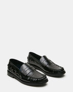 ENNIS BLACK LEATHER