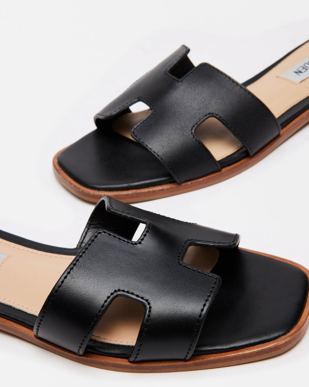 HADYN BLACK LEATHER