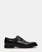 HARAN BLACK LEATHER - BLACK LEATHER / 7