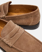 HUCKLE TAUPE SUEDE
