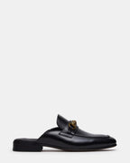 JOVIAN BLACK LEATHER - BLACK LEATHER / 7