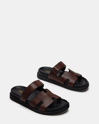 CUIR MARRON MAIVEN