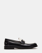 CUIR NOIR/BLANC NATAN